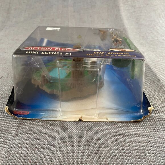 Star Wars Micro Machines Action Fleet Episode 1 Mini Scene 1 Stap Invasion 68120 - Picture 3 of 6